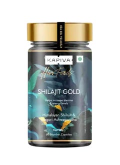 Kapiva Shilajit Gold 60 Capsules, Pack Of 2  - Image 2