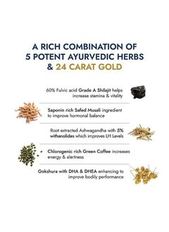 Kapiva Shilajit Gold 60 Capsules, Pack Of 2  - Image 5