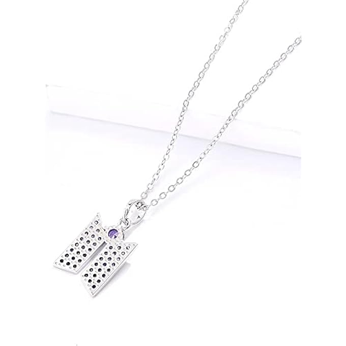 rayihni Kpop Necklace Pendant Bangtan Boys Cubic Zirconia Jewelry Army Fans Gifts For Bts Army Fans Gift, Cubic Zirconia, Cubic Zirconia - Image 3