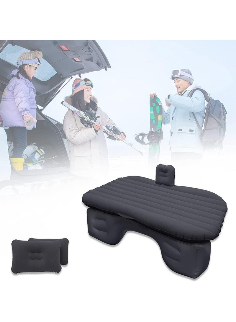 ELTRAZONE Inflatable Travel Car Bed Air Sofa with Two Inflatable Pillow for Car Back Seat Fits Most Car Models for Camping Travel, Hiking, Trip and Other Outdoor Activities - Image 3