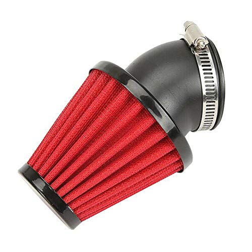 GUCIDDAK 42mm Motercycle Air Filter Cleaner 45 Degree Angled For Yamaha PW80 for Kawasaki Suzuki ATV Dirt Bike Carb Part - Image 1