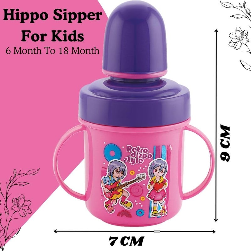 Nabhya Stainless Steel Baby Spout Sipper Cup for Kids Age 3 Months to 18 Months 250 ML - Image 5
