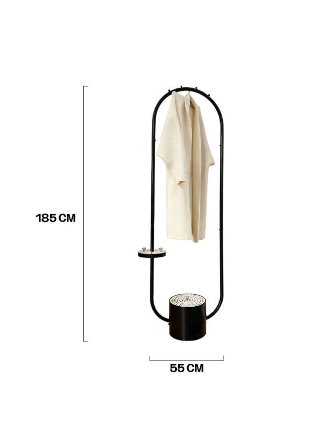 Clothes Incense Burner Stand - 185cm long bakhoor burner stand hanger with cloth hooks and holes for Aroma Infusion– Elegant & Sturdy Design for Home & Boutique Use - Image 2
