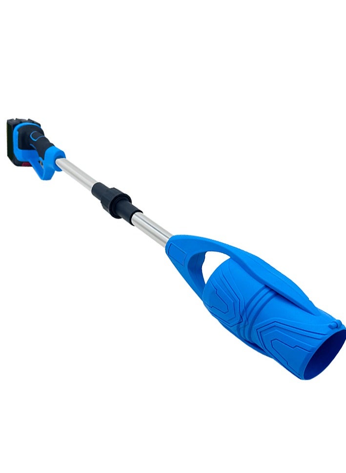 بلو فاير منفاخ أوراق لاسلكي مع بطاريتين وشاحن | 290,000 دورة في الدقيقة توربو جت (260 ميل في الساعة / 600 CFM) | وقت تشغيل 40 دقيقة | تصميم خفيف الوزن وقابل للطي للعشب، الفناء، المرآب، الفناء والرصيف - Image 3