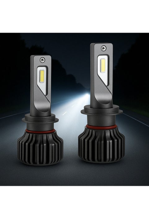 Headlight D20 model H7 for Cars, super bright, high-end quality, super reliable & efficient, long lifespan