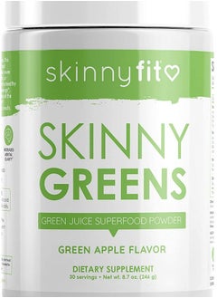 Skinny Greens, Green Juice Superfood Powder 244G