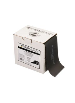 Exercise Bands 25-Yard Dispenser Box, Black/Special Heavy