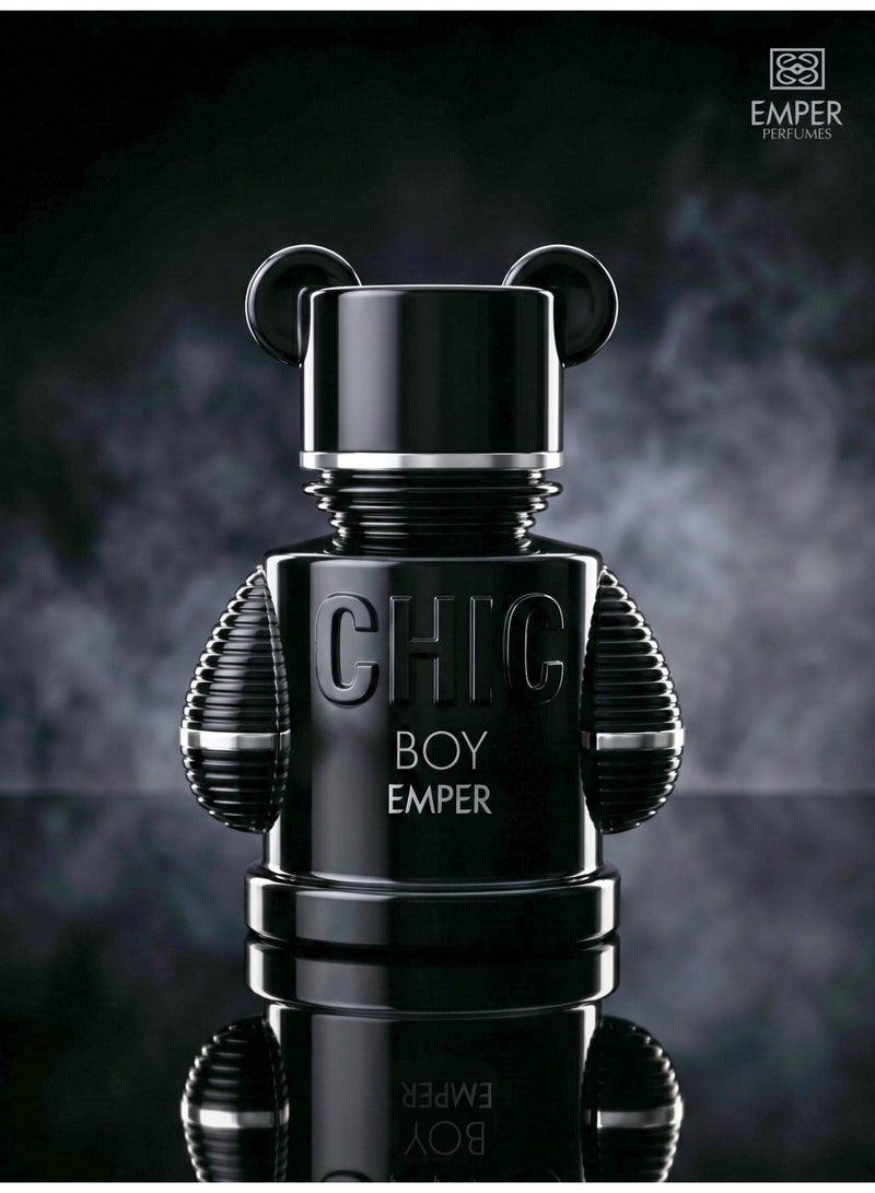 امبر شيك بوي EDP عطر توابلي خشبي طويل الثبات للرجال 100 مل - Image 3