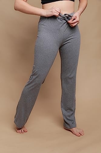 Cottonique Women’s Drawstring Lounge Pants (9) Melange - Image 4