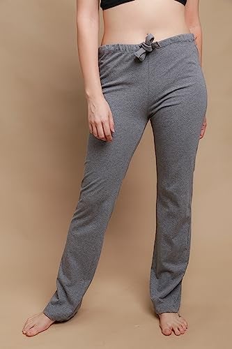 Cottonique Women’s Drawstring Lounge Pants (9) Melange - Image 3