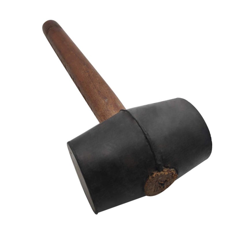 DIY Crafts DIY Crafts Pack of 1 Pc Black Rubber Soft Hammer Hom Pack of 1 Pc Black  - Image 5