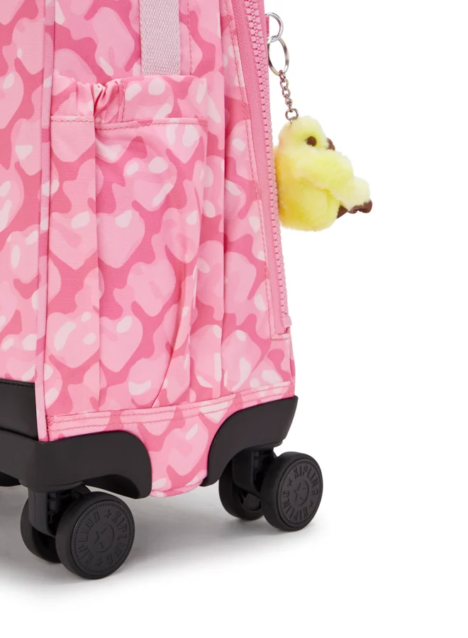 kipling New Storia Large Female Wheeled Bag - Adorable Hearts