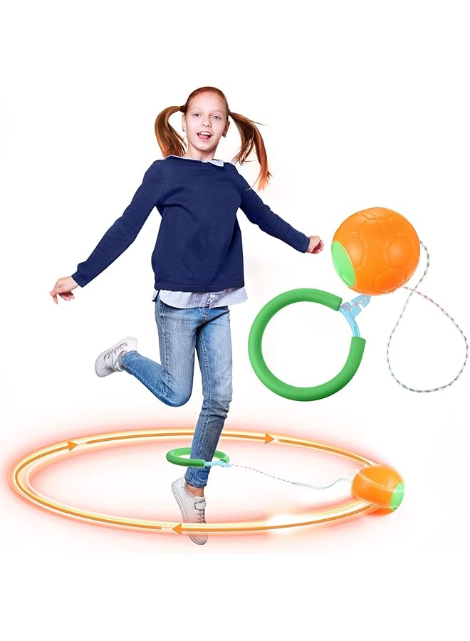 KASTWAVE Skip Ball For Kids Toys Skip It Ankle Toy Skip Ball Jumping Swing Toy Get Exercise The Funny Way Fat Burning Fitness Game Fun Birthday Gift For Adults And Kids - Image 1