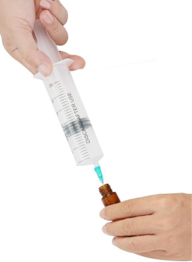 Set Of 5 Piece  Medical Disposable Syringe With Needle 50 ML - Image 3