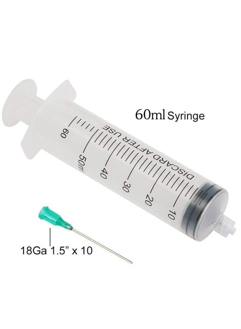 Set Of 5 Piece  Medical Disposable Syringe With Needle 50 ML - Image 4