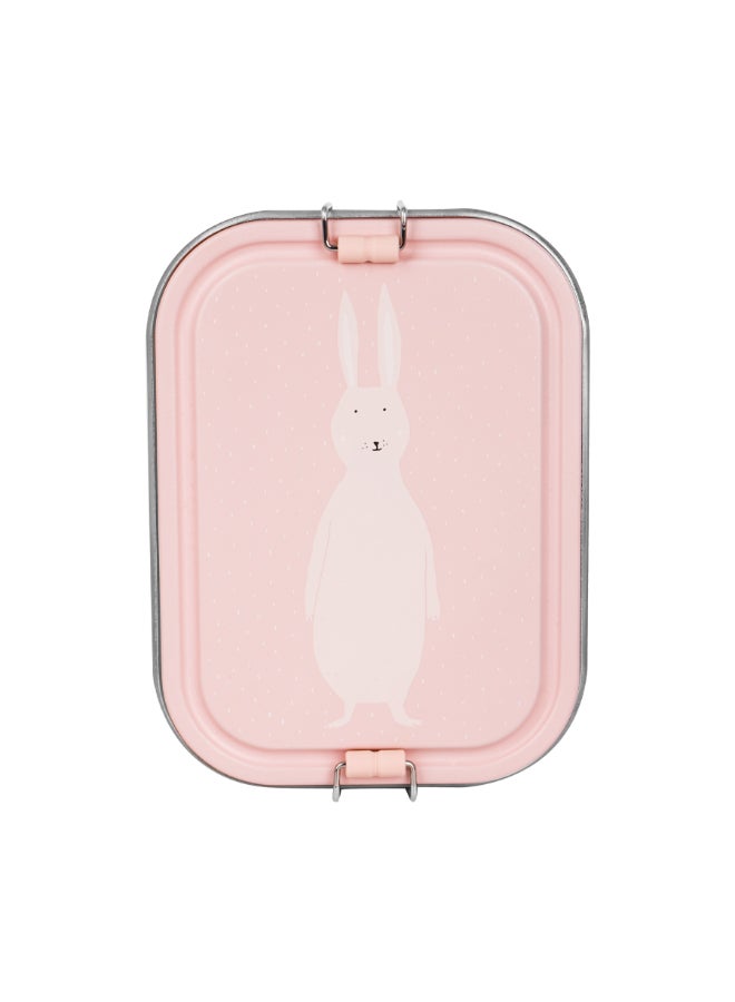 Trixie Stainless Steel Lunch Box Large - 2-Compartment - Mrs. Rabbit - Image 2