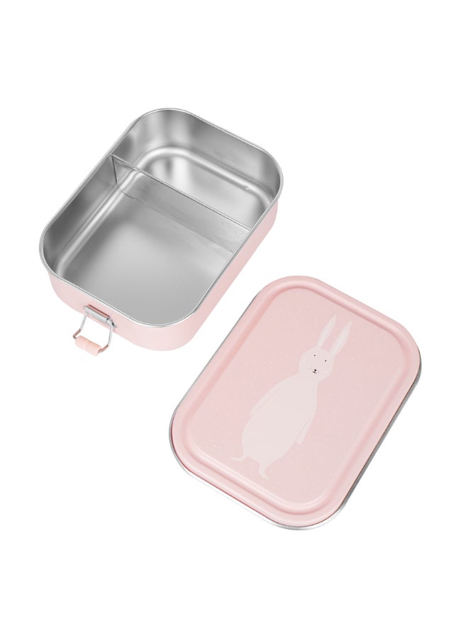 Trixie Stainless Steel Lunch Box Large - 2-Compartment - Mrs. Rabbit - Image 5