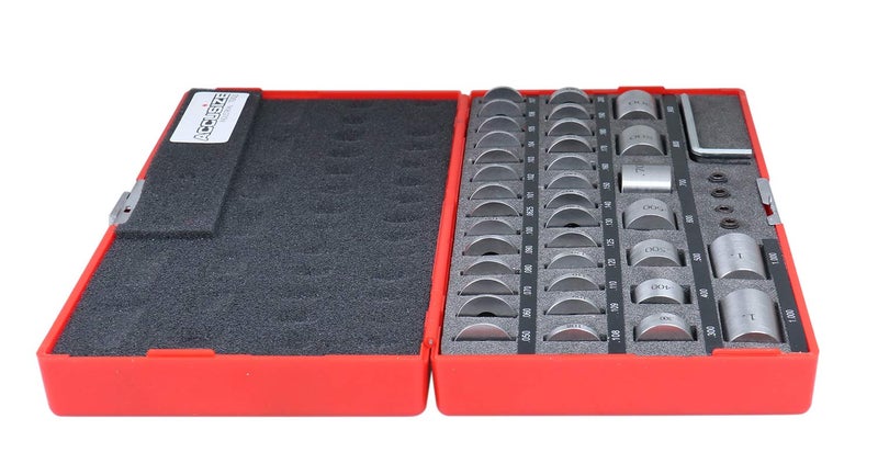 Accusize Industrial Tools 36 Pc Steel Spacer Block Set in Fitted Case, 3604-7001 - Image 3
