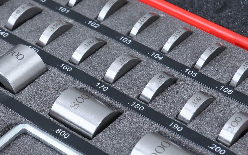 Accusize Industrial Tools 36 Pc Steel Spacer Block Set in Fitted Case, 3604-7001 - Image 5