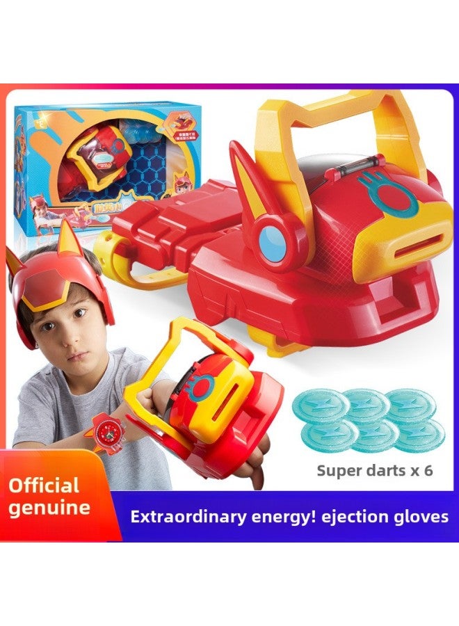 Extraordinary Little Hero Cool Pioneer Motorcycle Children's Pet Dog Deformation Toy Car Nini Whirlwind Boy Audi-Color:820210 Deformed Pet-Extraordinary Cool Days - Image 2