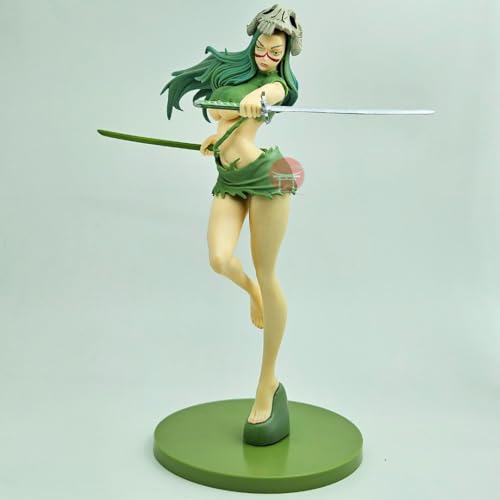 Realmkart Bleach Action Figure | Nel 24cm Anime Collectible Statue with Interchangeable Faces & Sword | Bleach Anime Action Figure for Fans, Study Table, Office Table - Image 2