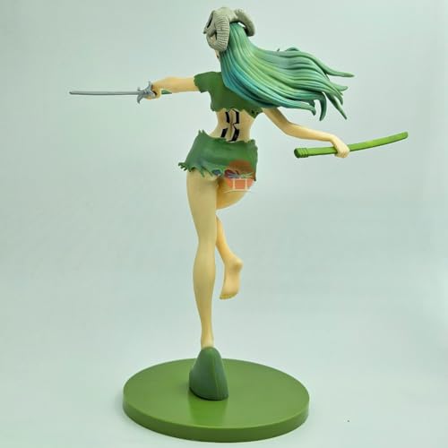 Realmkart Bleach Action Figure | Nel 24cm Anime Collectible Statue with Interchangeable Faces & Sword | Bleach Anime Action Figure for Fans, Study Table, Office Table - Image 5