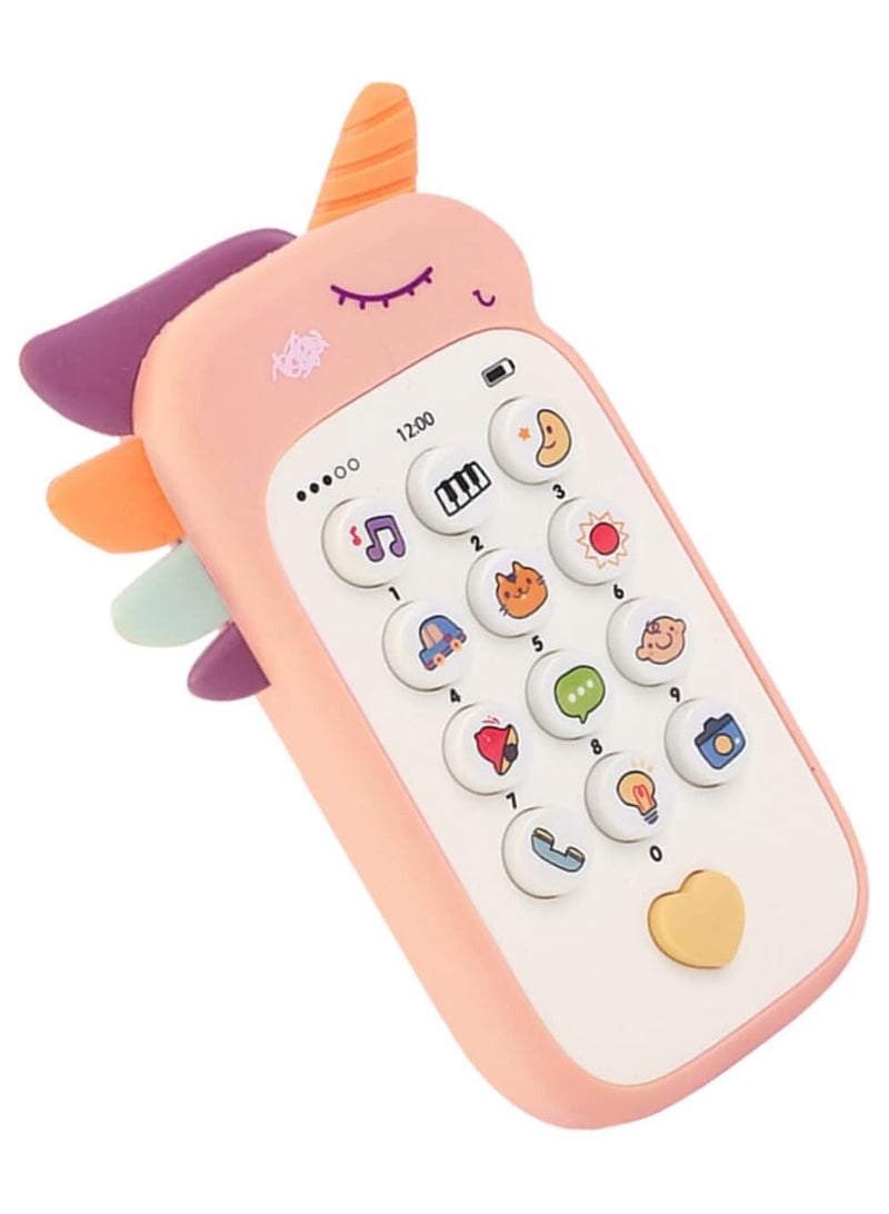 Musical Phone Toy with Teether for Baby - Image 1