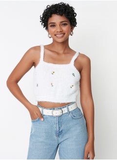 trendyol Cardigan - Ecru - Regular  - Image 3