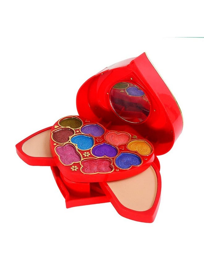 Adbeni New Makeup Kit For Women | 8 Eye Shadow, 4 Lip Color, 2 Blusher, 2 Compact, 1 Mirror,1 Puff | Easy-to-Blend, Long Lasting - Image 2