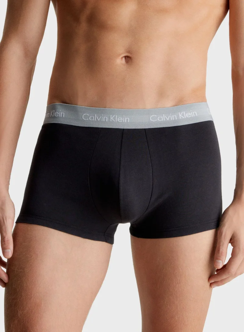 CALVIN KLEIN 3 Pack Low Rise Trunks