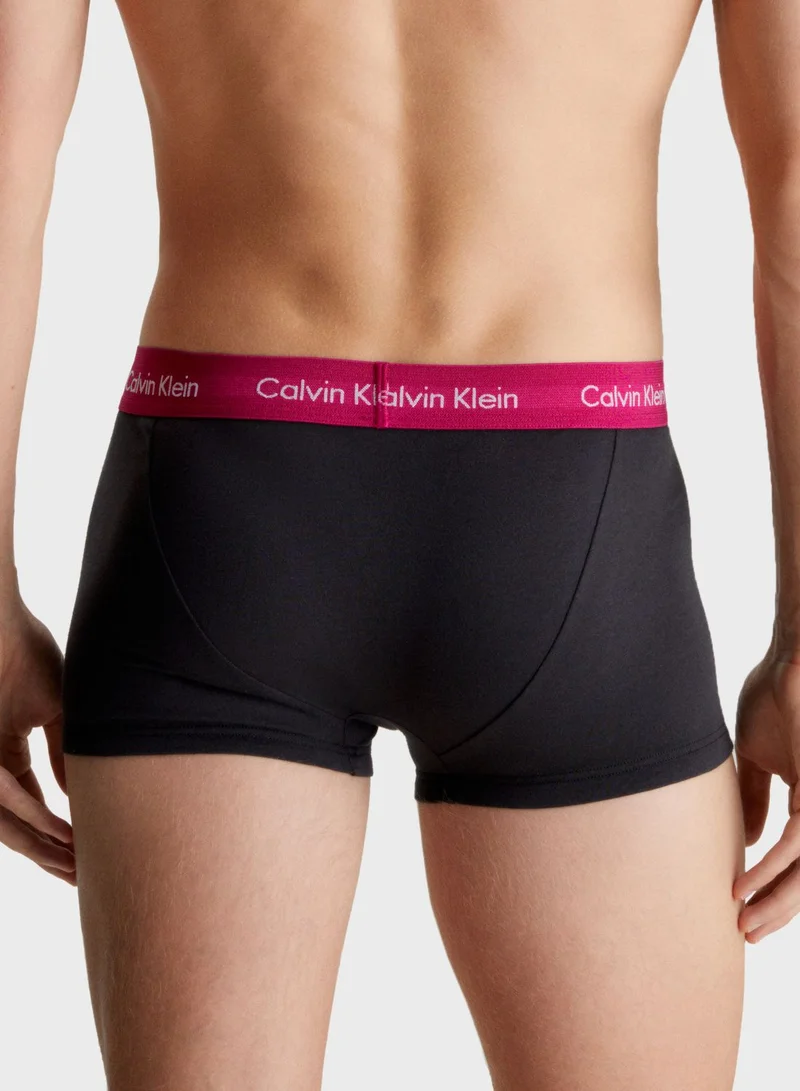 CALVIN KLEIN 3 Pack Low Rise Trunks