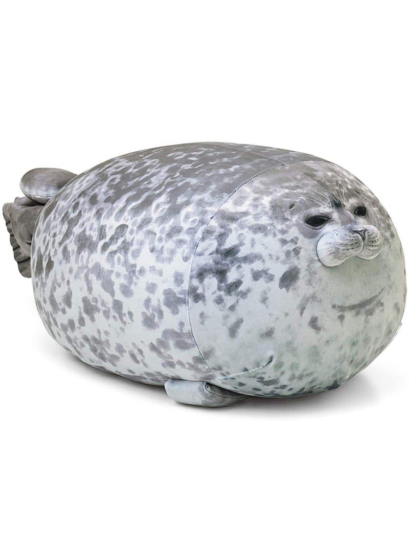 MerryXD MerryXD Chubby Blob Seal Pillow Stuffed Cotton Plush Animal Toy Cute Ocean Small(13 in) 