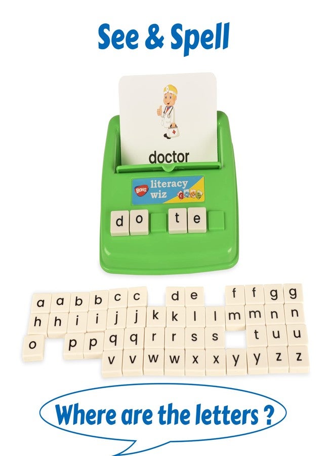 BOHS Spanish and English Literacy Wiz Game - Preschool Language Learning Educational Toys - Image 4