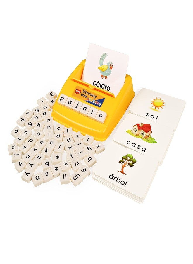BOHS Spanish and English Literacy Wiz Game - Preschool Language Learning Educational Toys - Image 2