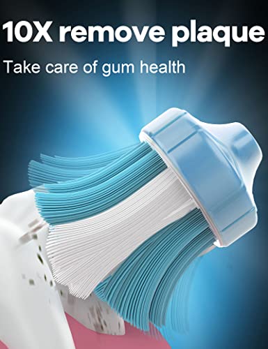 Ofashu Replacement Toothbrush Heads for Philips Sonicare ProtectiveClean C3 G3 W3 C2 4100 9044, White, 8 Packs - Image 3