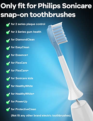 Ofashu Replacement Toothbrush Heads for Philips Sonicare ProtectiveClean C3 G3 W3 C2 4100 9044, White, 8 Packs - Image 2