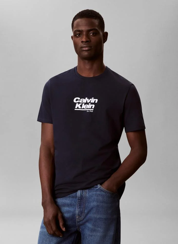 Logo Graphic Crew Neck T-Shirt