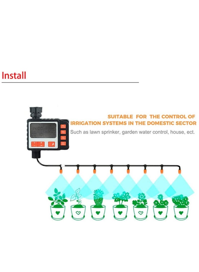 KASTWAVE - Sprinkler Timer Water Timer for Garden Hose Hose Timer Programmable Water Timer Digital Irrigation Timer Drip Irrigation and Lawn Watering System for Yard Lawns - Image 1