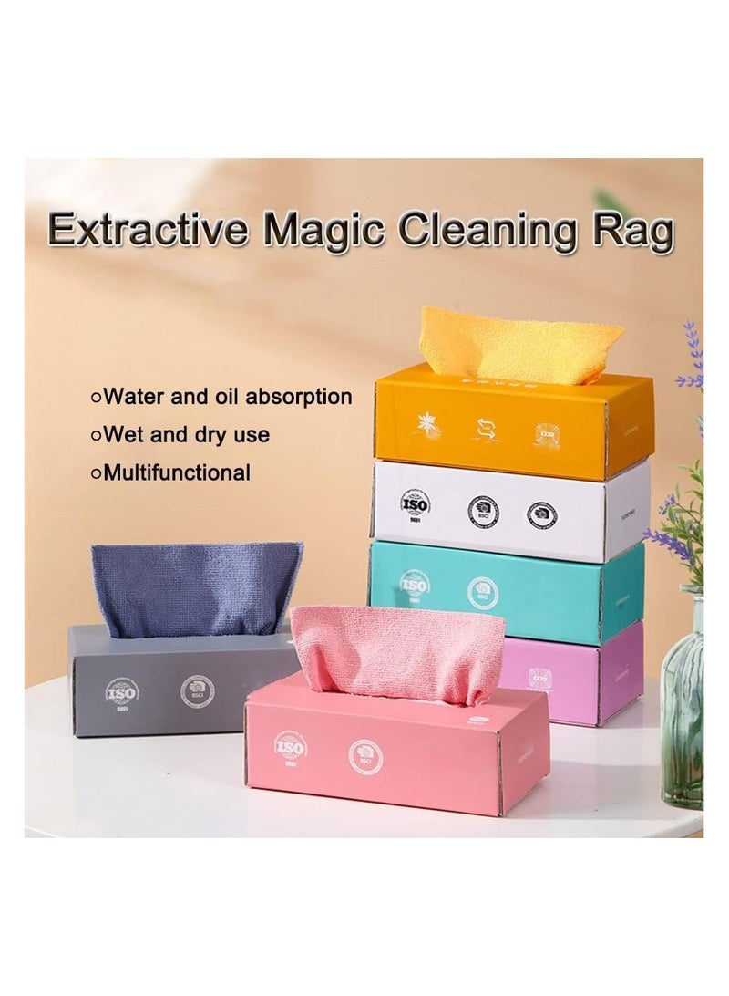 Reusable Cleaning Cloth Microfiber Towel Rags Cleaning Cloth, Keep Your Kitchen Sparkling Clean with Disposable Dish Cloths (Color May Vary)  - Image 2