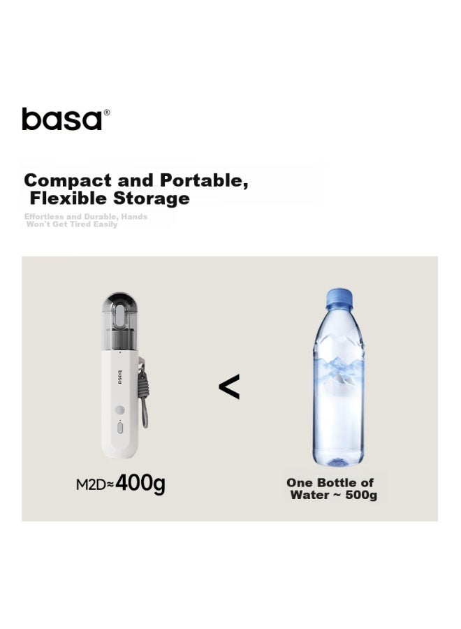Basa Cordless Handheld Vacuum Cleaner With Strong Suction For Car, Home And Desktop Cleaning, High-power Ultra-strength Suction 6000pa Multi-functional Set - Image 3