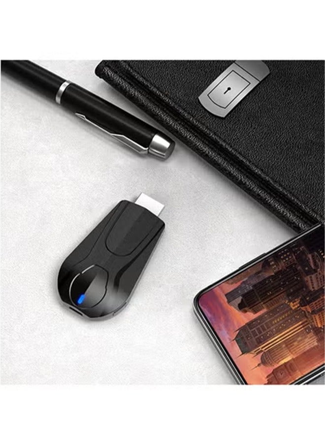 K11 Wireless WiFi Display Dongle Receiver 1080P HD TV Stick Miracast Airplay DLNA Mirroring Compatible with Phone to TV Projector Black  - Image 2