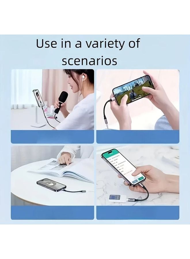 1pc Lightning to 3 5mm Audio Converter for iPhone 7 8 X XS 11 12 13 14 Pro Max AUX - Image 4