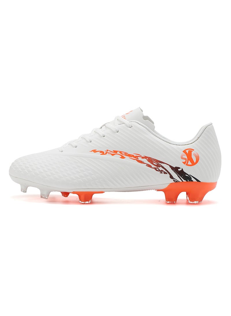 جناح السماء أحذية كرة قدم خفيفة الوزن ومتينة للرجال والنساء بنعل FG مع مسامير ذات قبضة ممتازة أحذية رياضية أحذية كرة قدم خارجية - Image 2