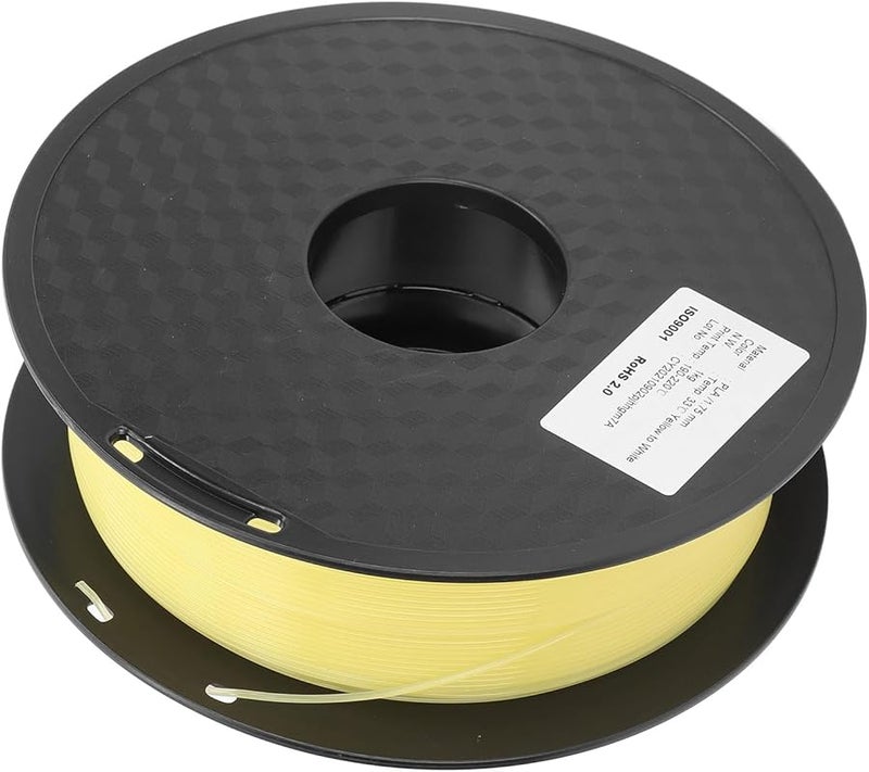 Heat Color Changing PLA Filament 1 75mm Yellow to White for 3D Printer with Stability - Image 5