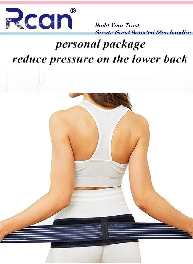 Postpartum Girdle Support Recovery Belly Band Ultra Thin and Breathable not Sweaty Elastic for Women Shaper Waist Shapewear Belt After Birth Moisture Absorbing Support Band and Back Support