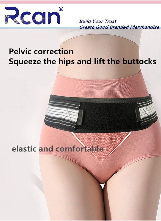 Postpartum Girdle Support Recovery Belly Band Ultra Thin and Breathable not Sweaty Elastic for Women Shaper Waist Shapewear Belt After Birth Moisture Absorbing Support Band and Back Support