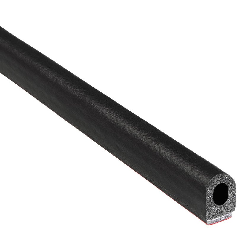 TrimLok DShaped Rubber Seal Thick Wall  50 Height 50 Width 25 Length  EPDM Foam Seal wBT 3M High Strength Bonded TapeWeatherproofing for DoorsWindows on CarsTrucksRVsBoats