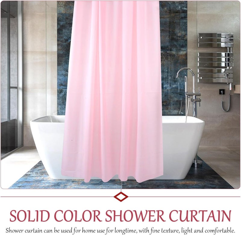 Zerodeko Waterproof Shower Curtain 180x180cm Large Bath Shower Curtain Peva Material for Hotel and Home Use - Image 2