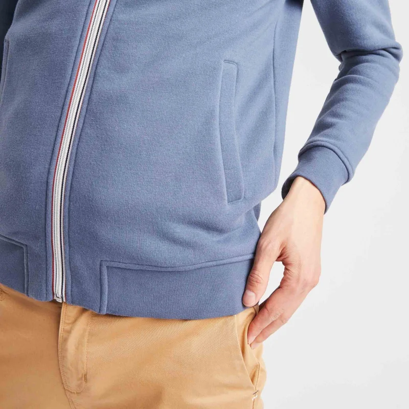 Faguo Mesnil - Blue hoodie in cotton