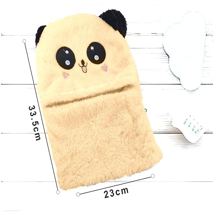 TRUE INDIAN Monkey Unisex Baby Winter Cap Panda Cartoon Monkey Cap, Toddler Hat, Baby Kids Woolen Cap, for Baby Boy & Baby Girl (4 Years, 5 Years) Beige - Image 3
